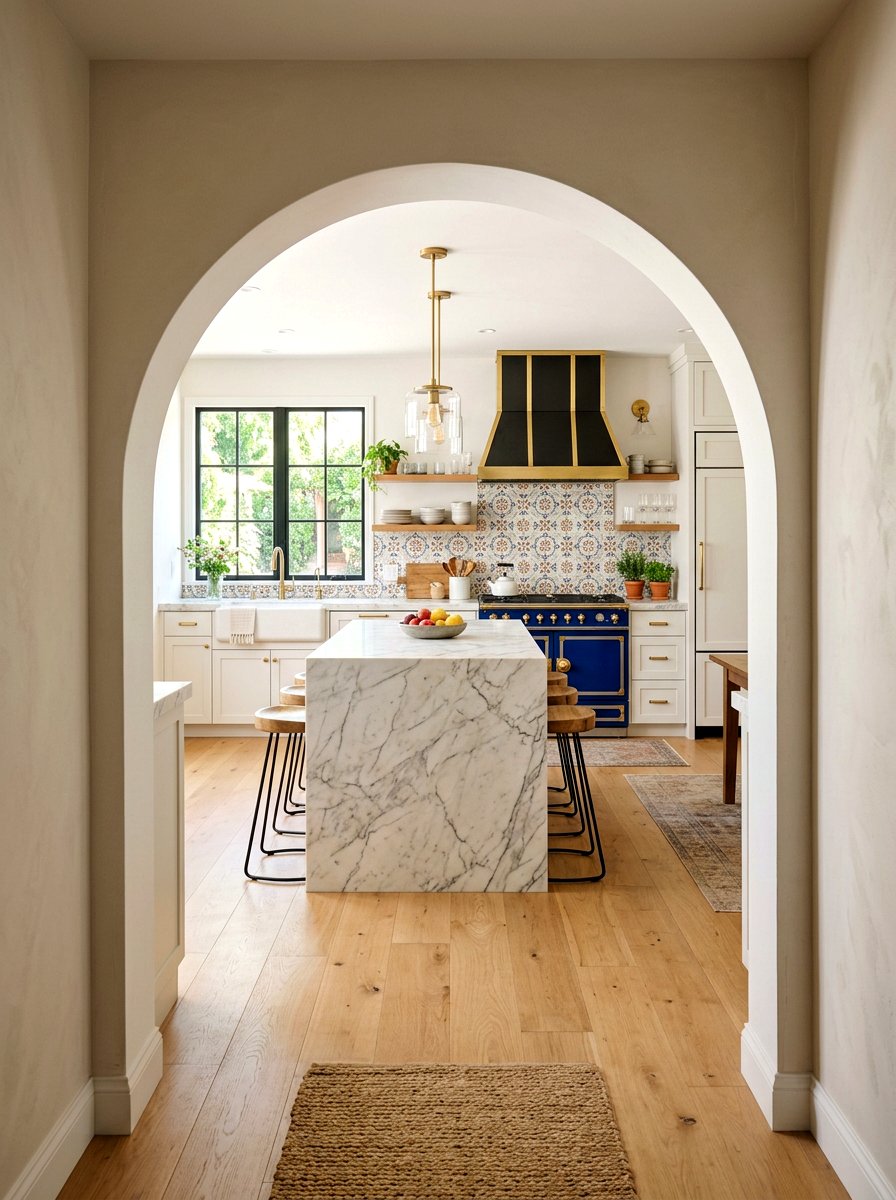 Arched Kitchen Doorway - 30 Pinterest kitchen ideas