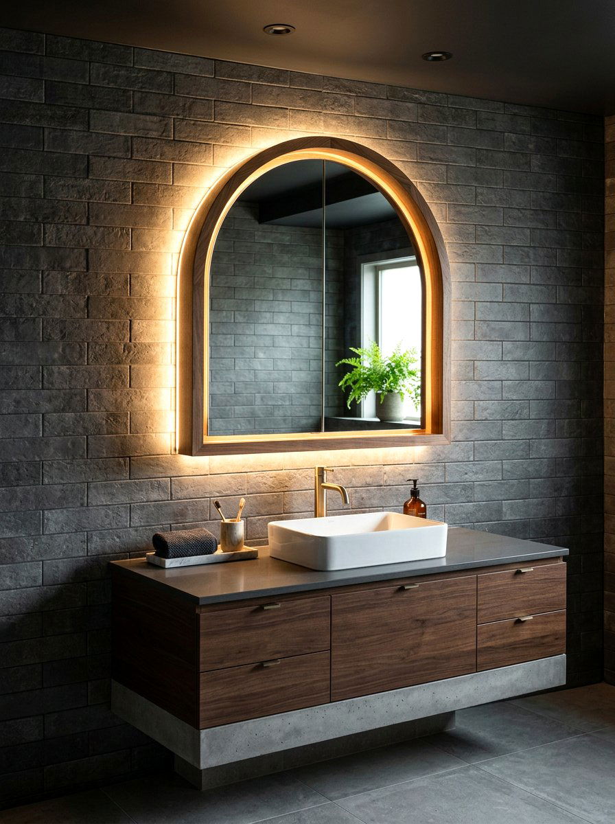 Arched Medicine Cabinet Lighting - 30 arched medicine cabinet ideas