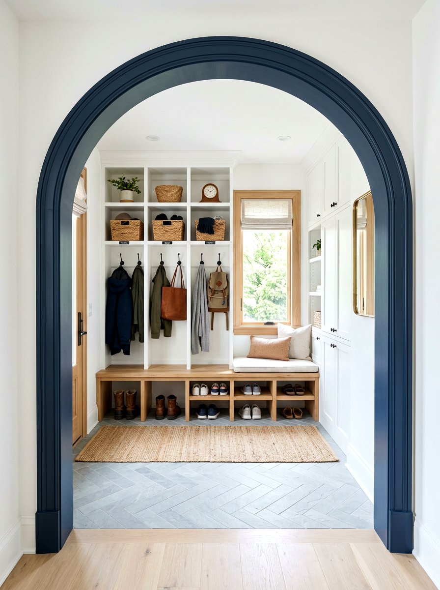 Arched Mudroom Opening - 30 arched doorway entry ideas