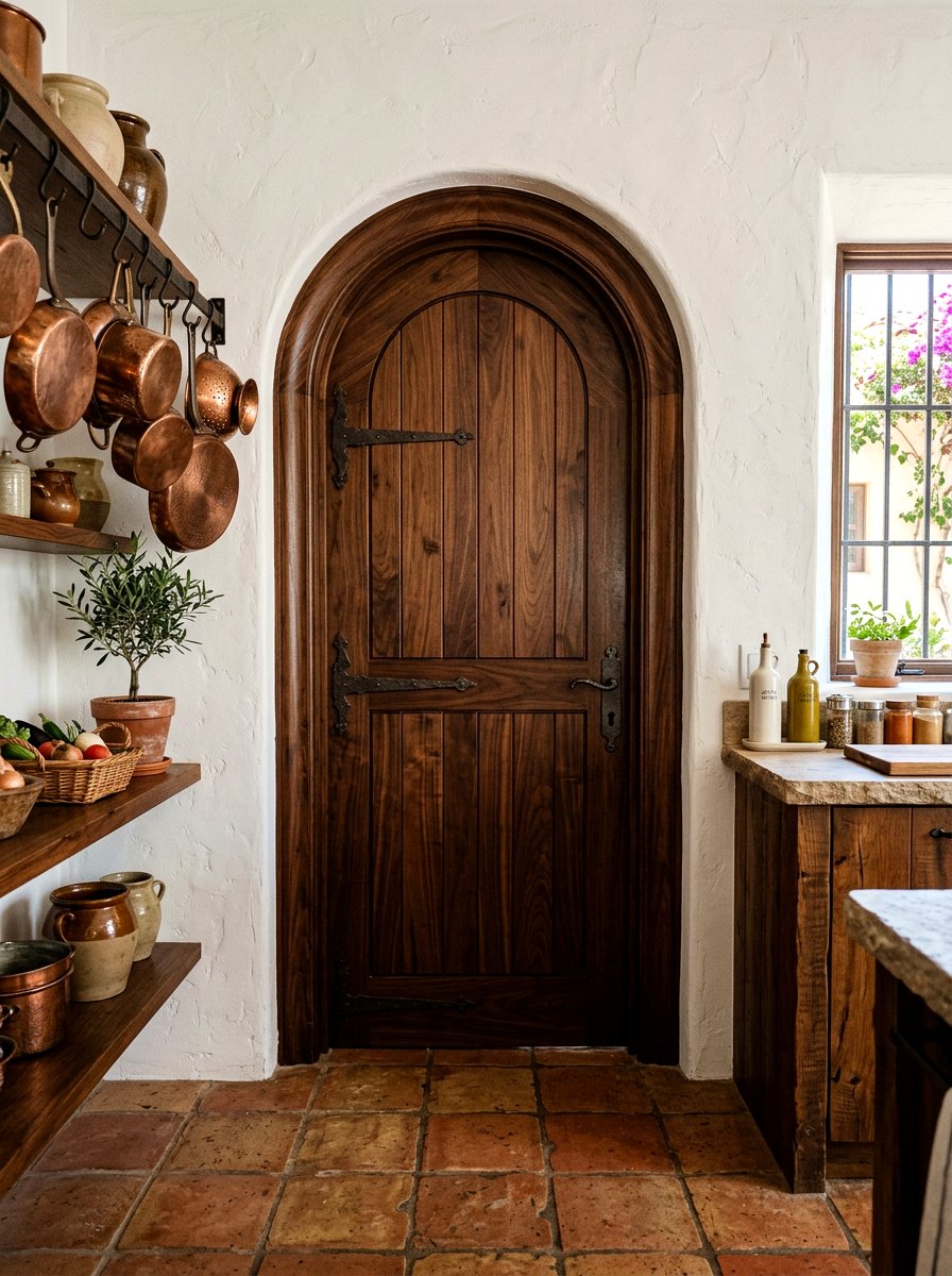 Arched Pantry Door - 30 pantry door ideas
