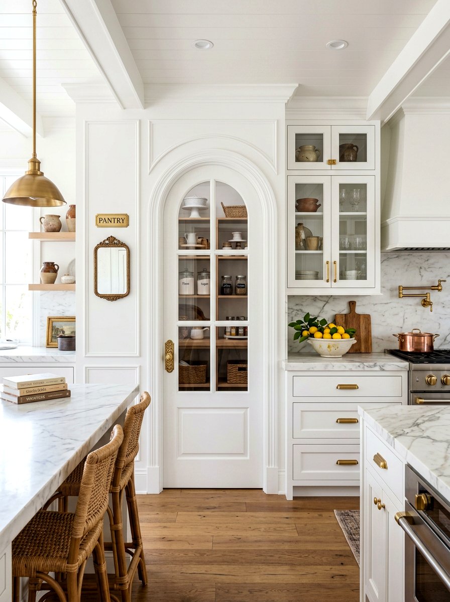 Arched Pantry Door With Glass - 30 arched doorway ideas