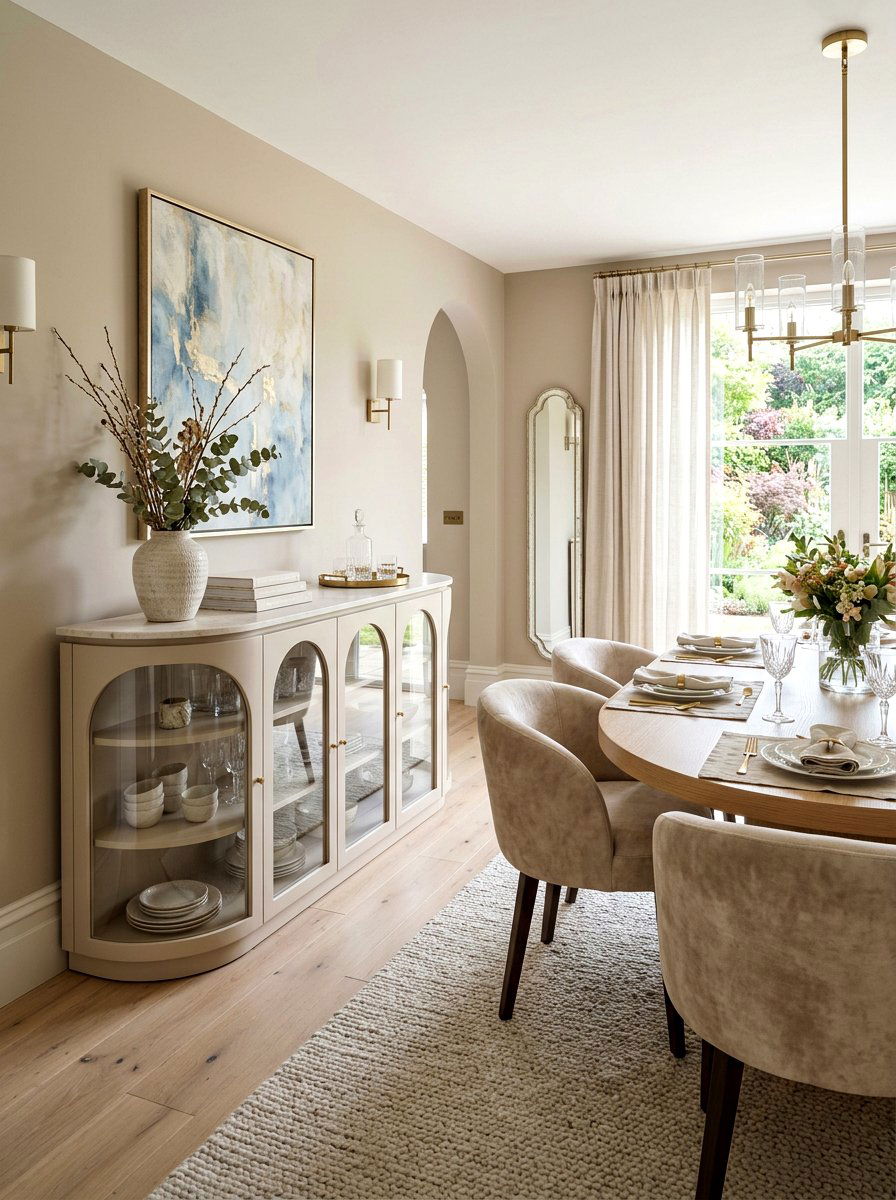 Arched Sideboard - 30 sideboard dining room ideas