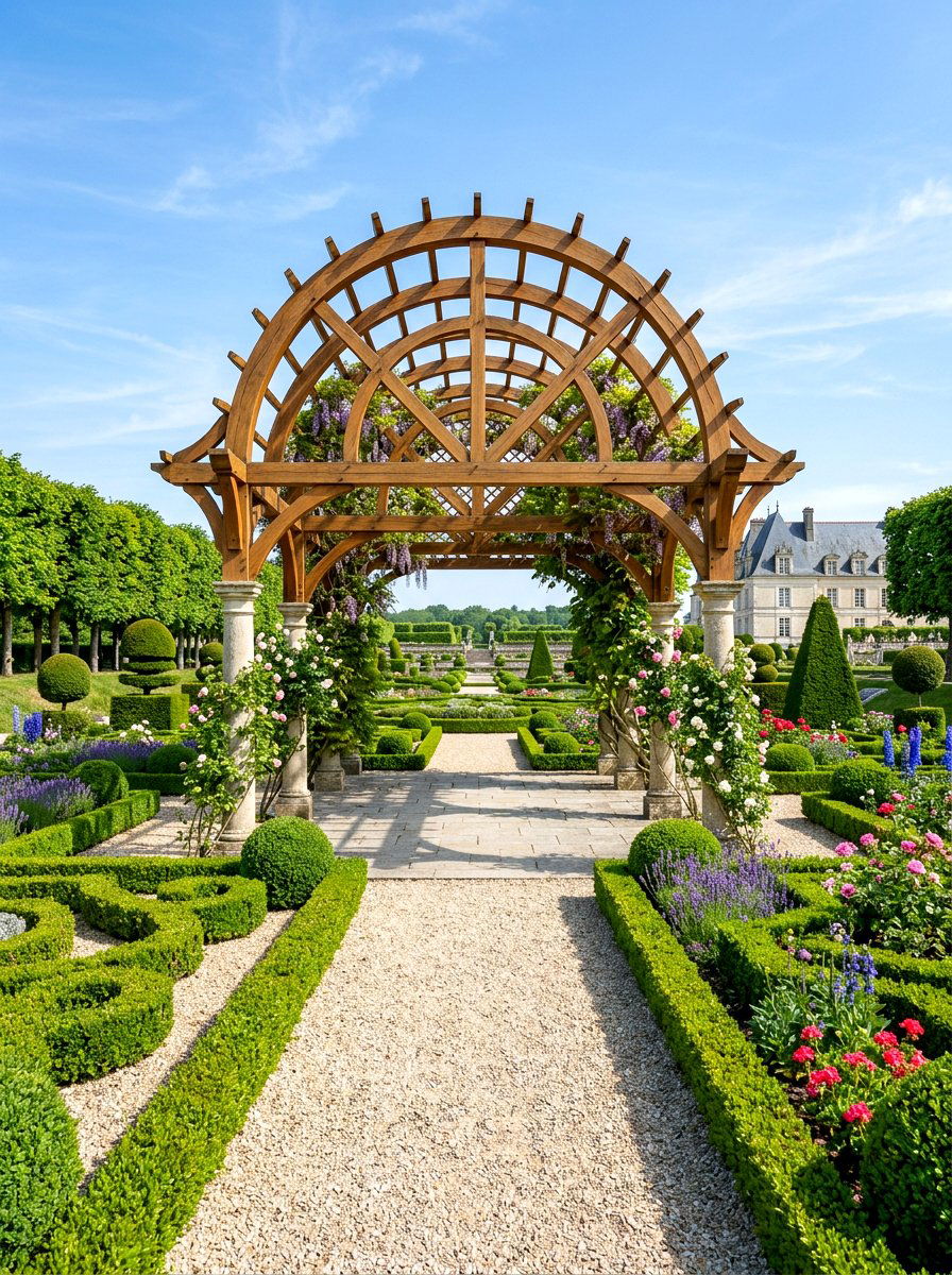Arched Top Pergola - 30 budget pergola ideas