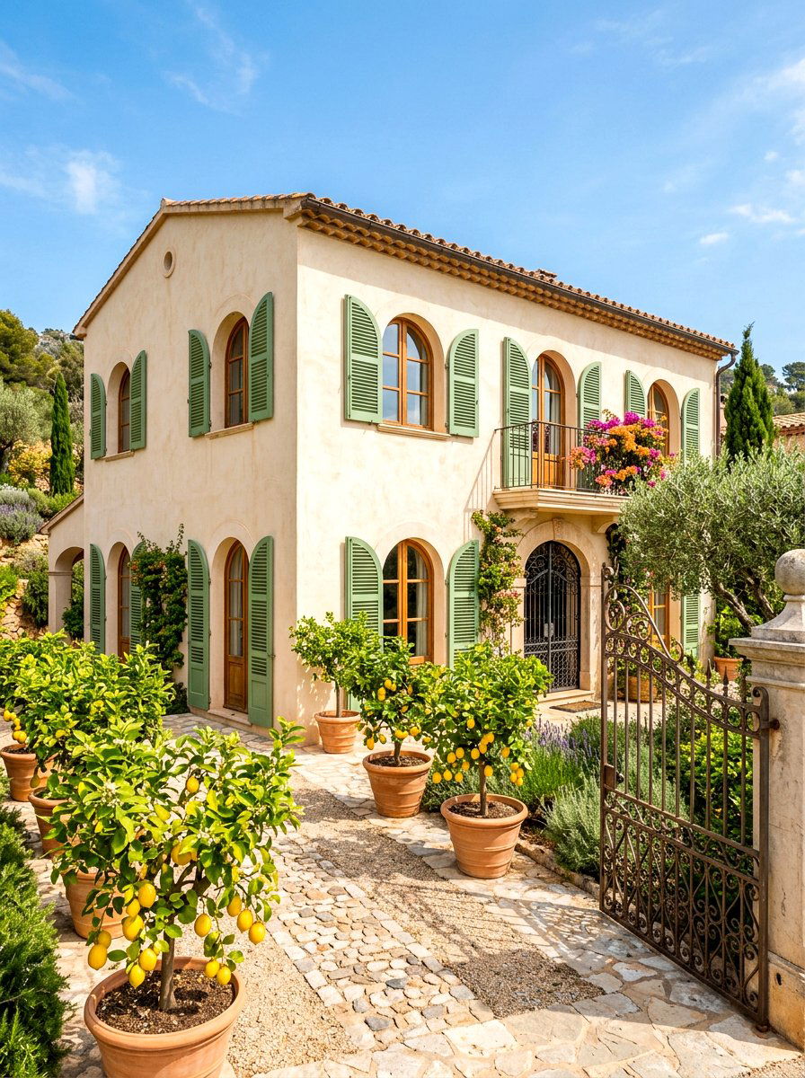 Arched Top Window Shutters - 30 exterior shutters ideas