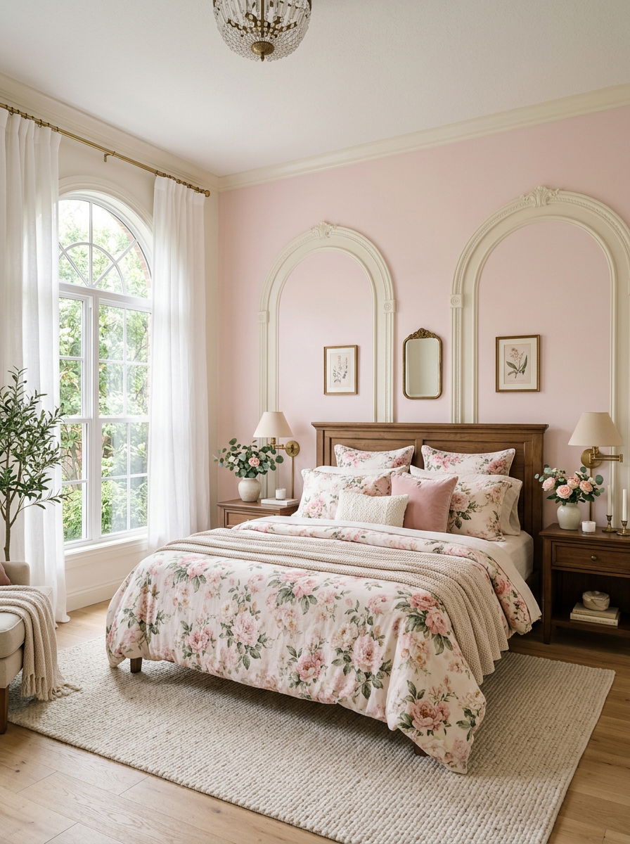 Arched Wall Trim Kits - 30 removable wall molding ideas