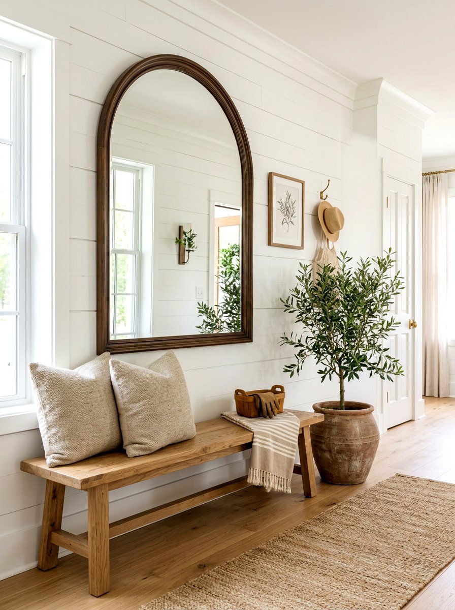 Arched wall mirror - 30 entry mirror ideas