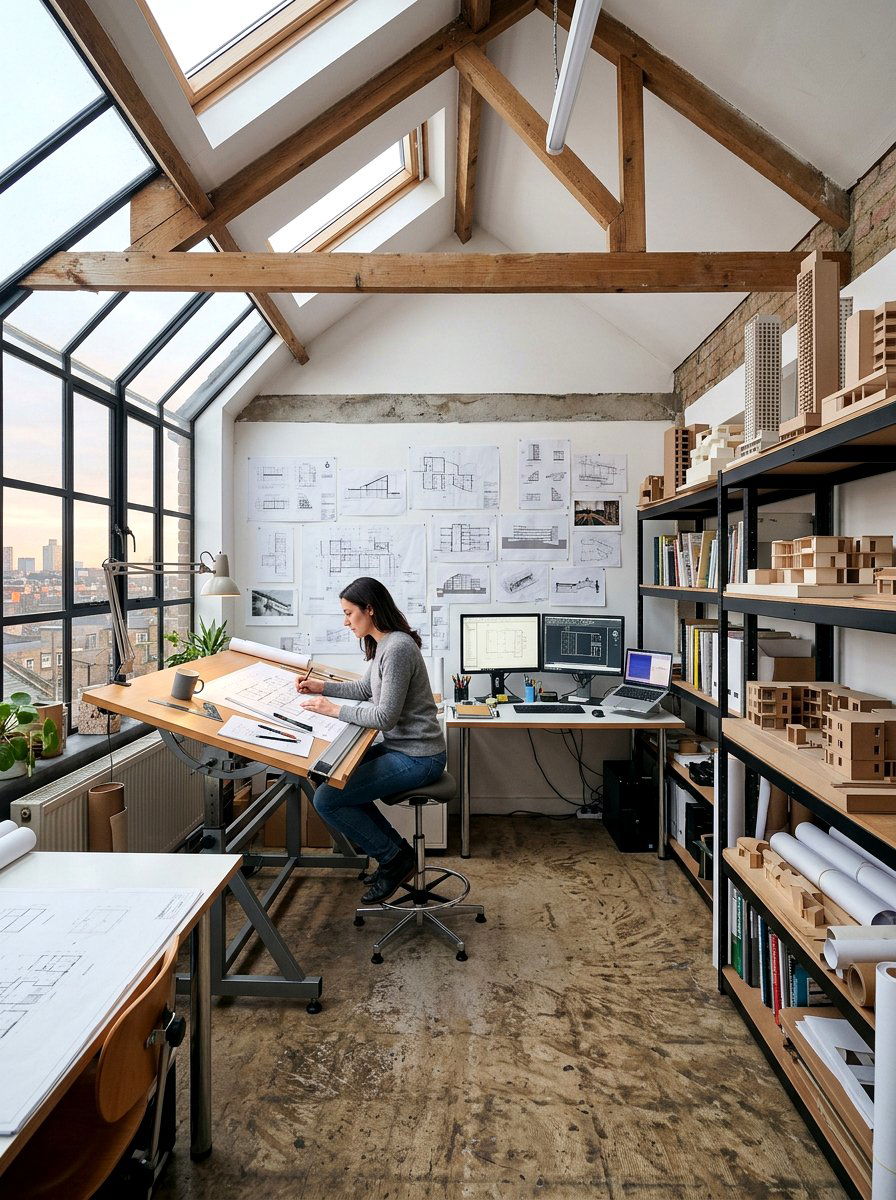 Architectural Design Attic - 30 attic studio ideas