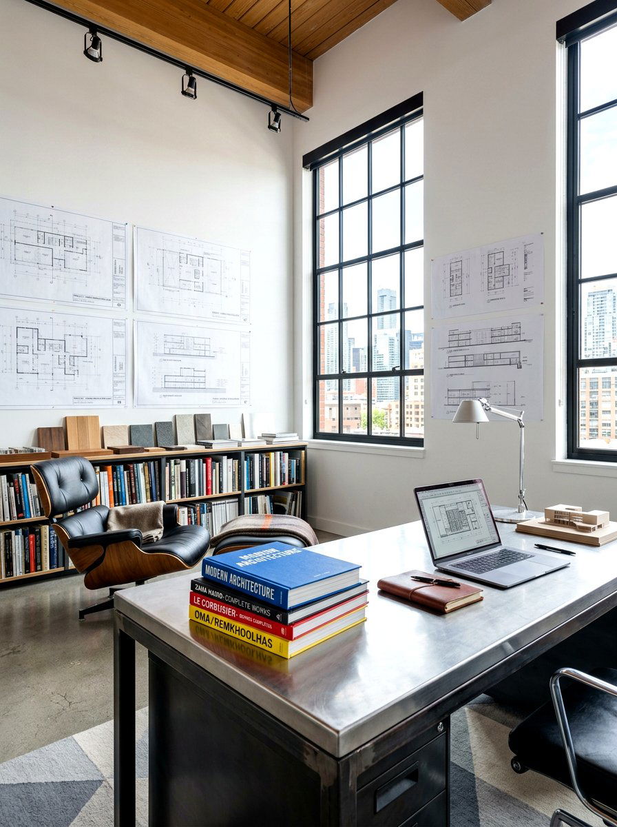 Architectural Design Book Stack - 30 coffee table book styling ideas