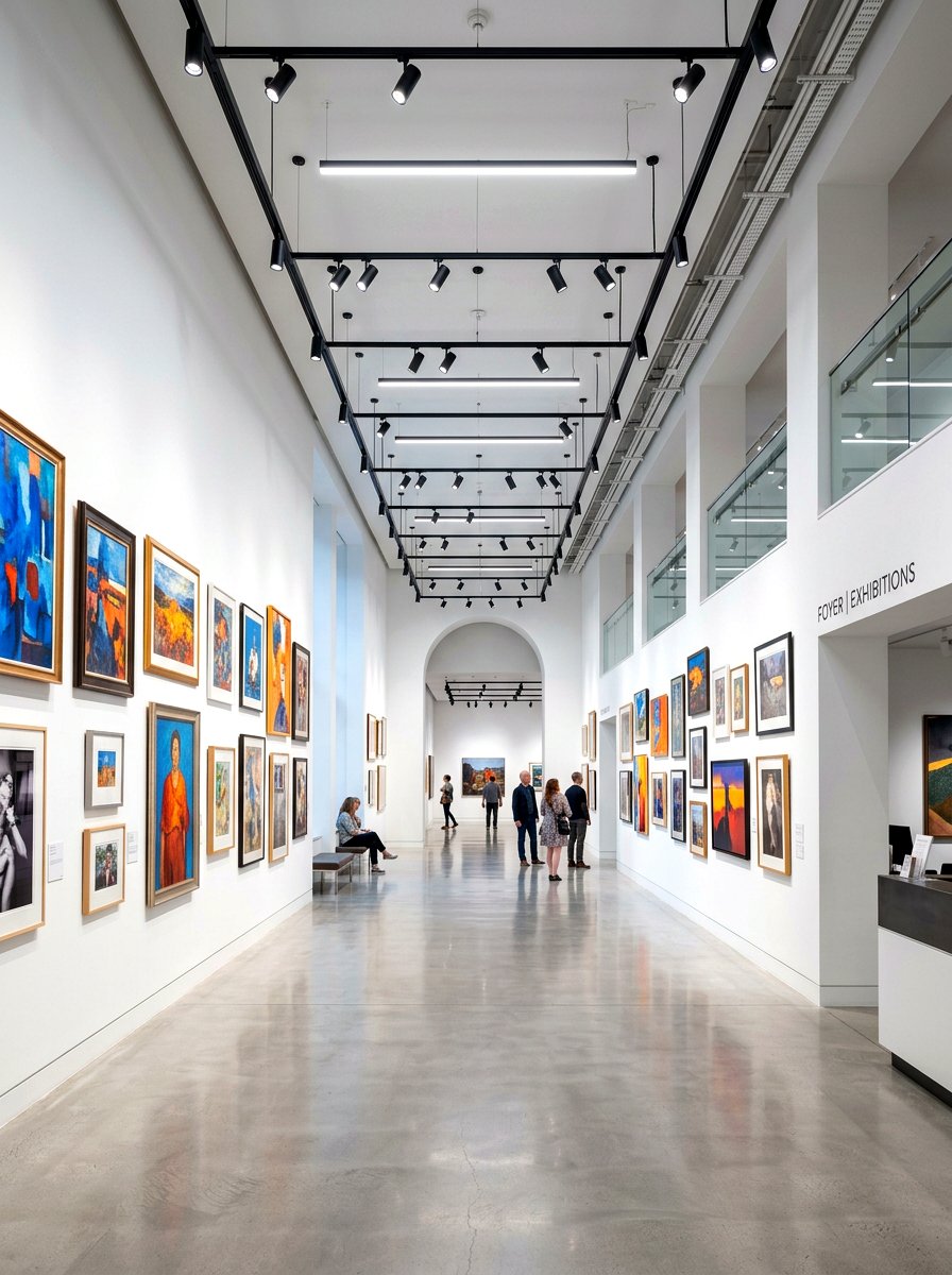 Architectural Gallery Lighting - 30 long foyer lighting ideas