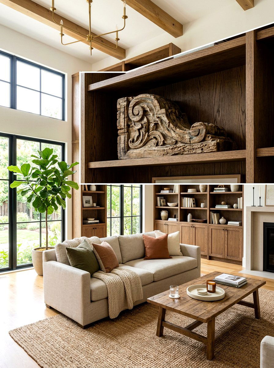 Architectural Salvage Piece - 30 thrifted decor styling ideas