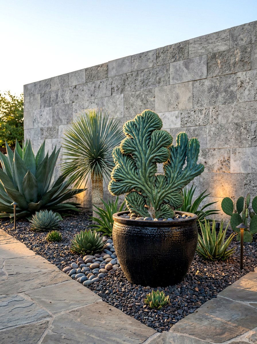 Architectural Specimen Plants - 30 cactus garden ideas