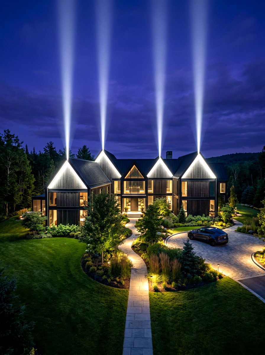 Architectural Spotlight - 30 outdoor entry lighting ideas