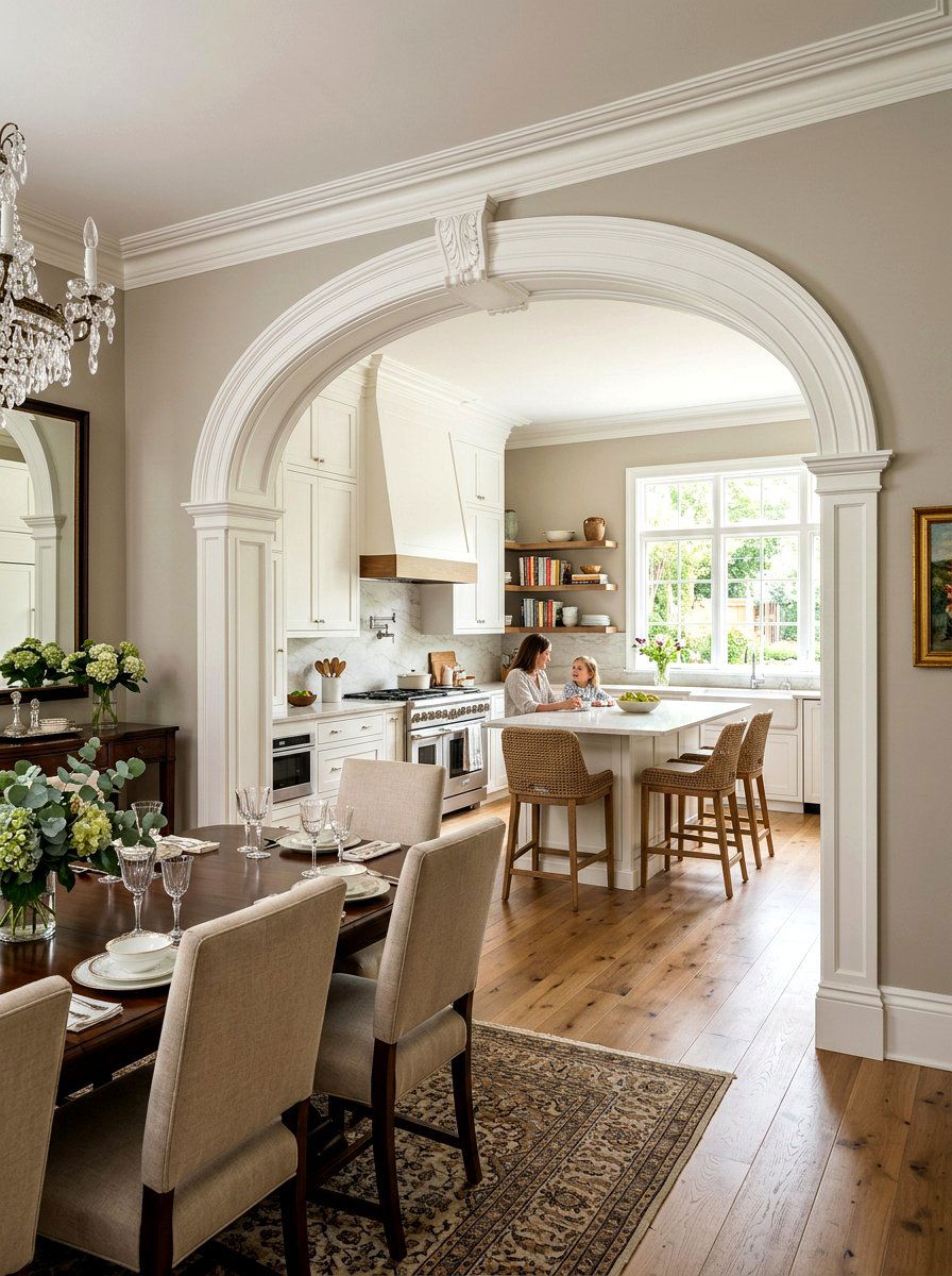 Archway Architectural Detail - 30 decorative molding ideas