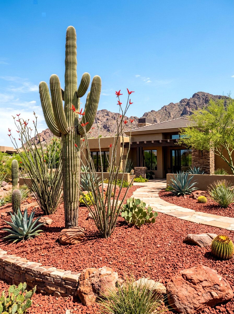 Arizona Desert Landscaping - 30 xeriscape front yard ideas