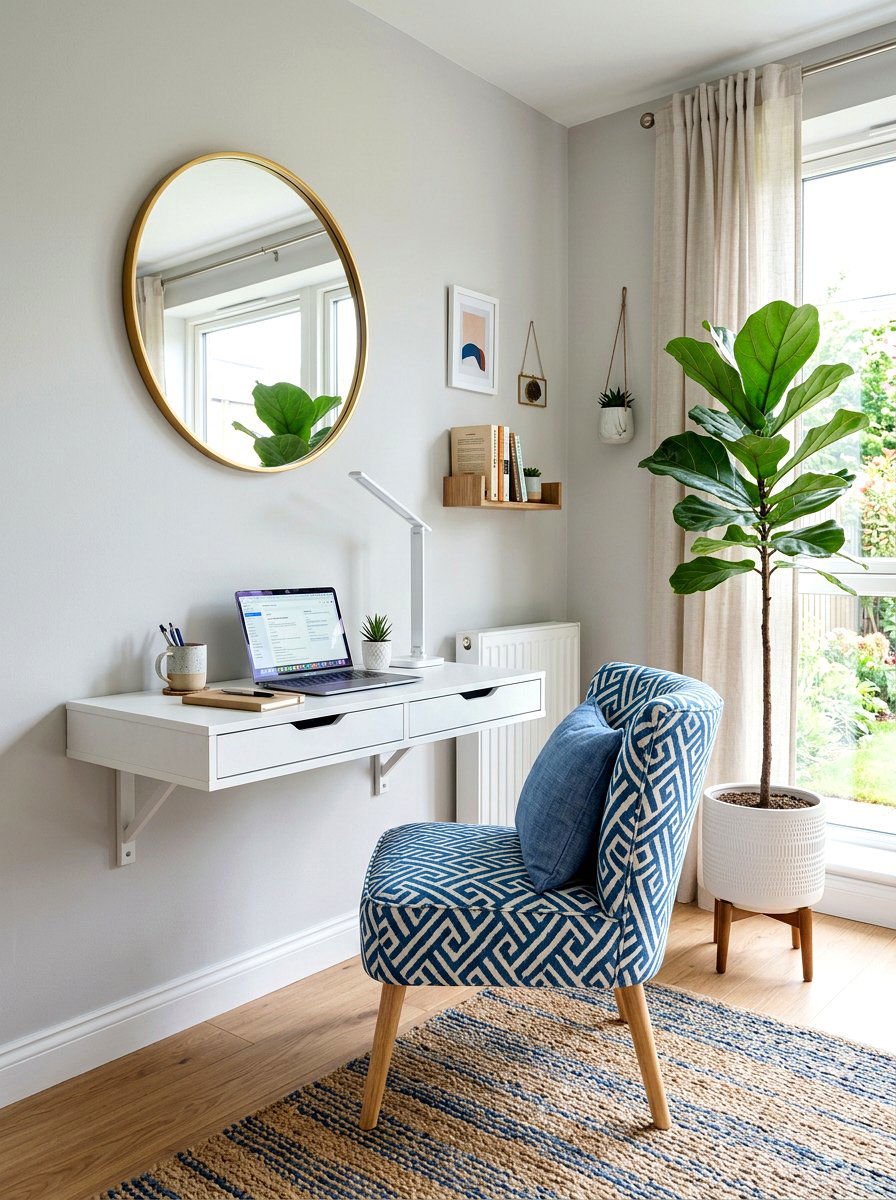 Armless Accent Chair - 30 office lounge chair ideas
