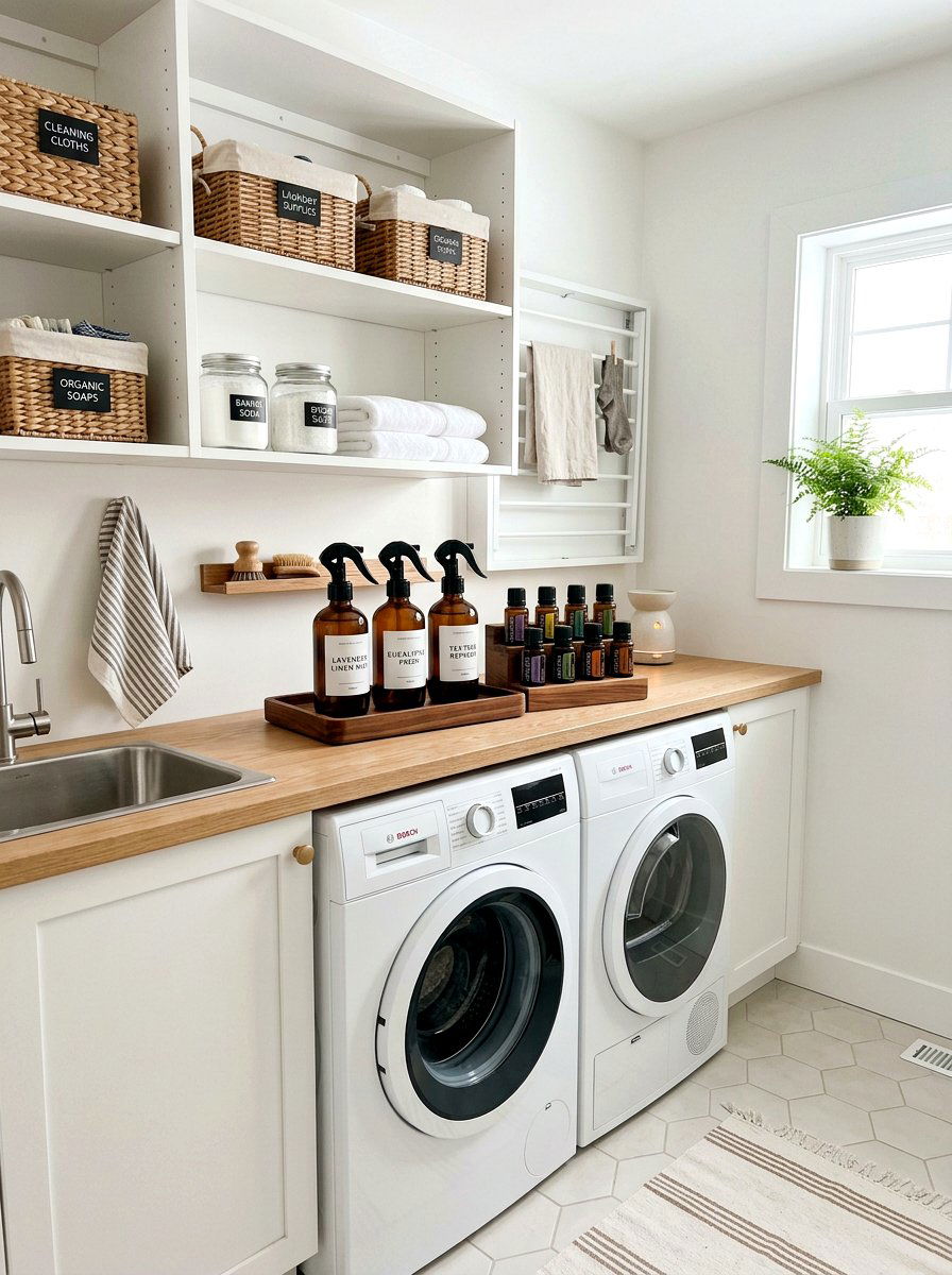 Aromatherapy Mist Station - 30 aromatherapy room ideas