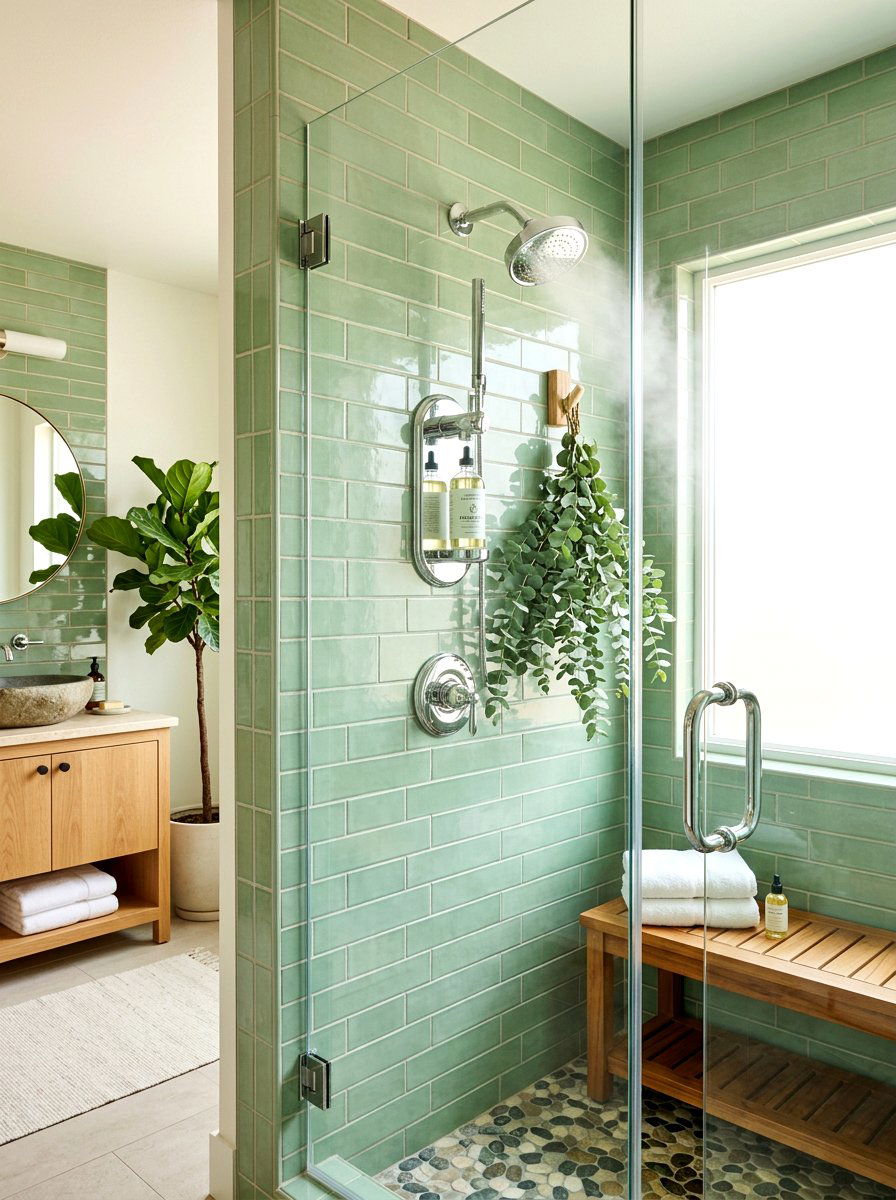 Aromatherapy Steam Shower System - 30 steam shower bathroom ideas