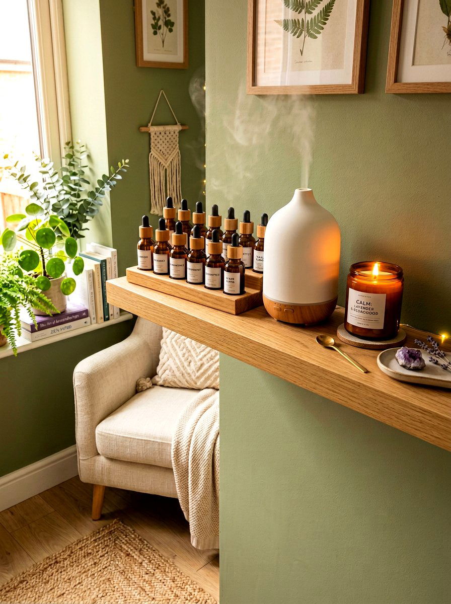 Aromatherapy station - 30 recovery room ideas