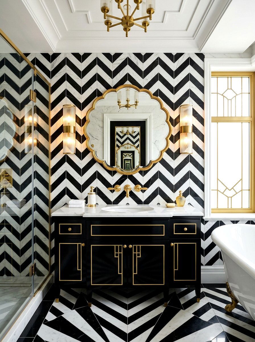 Art Deco Bathroom Faucet - 30 wall mounted faucet bathroom ideas