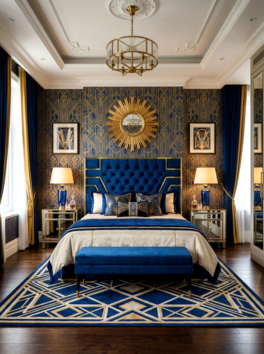 Art Deco Bedroom - 30 sophisticated bedroom decor ideas