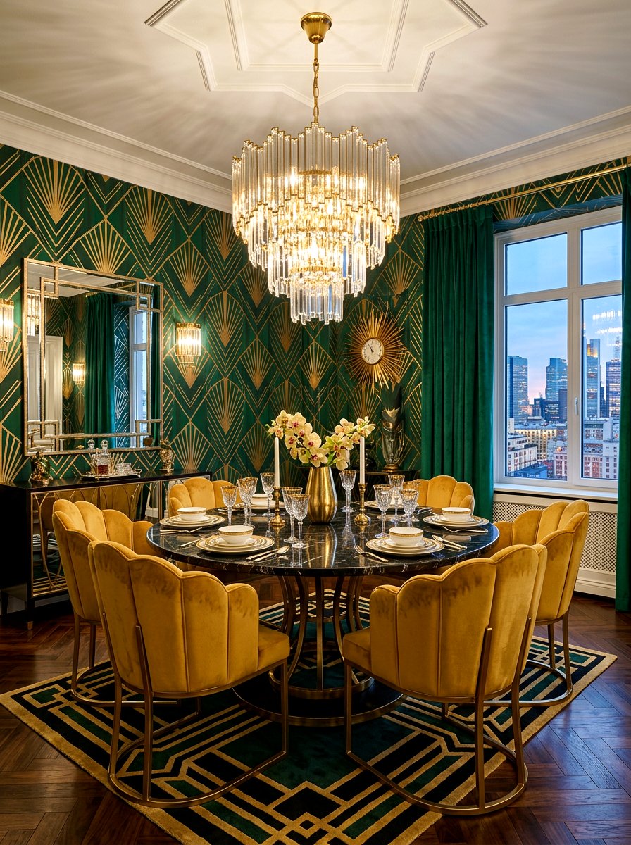 Art Deco Dining - 30 formal dining room ideas