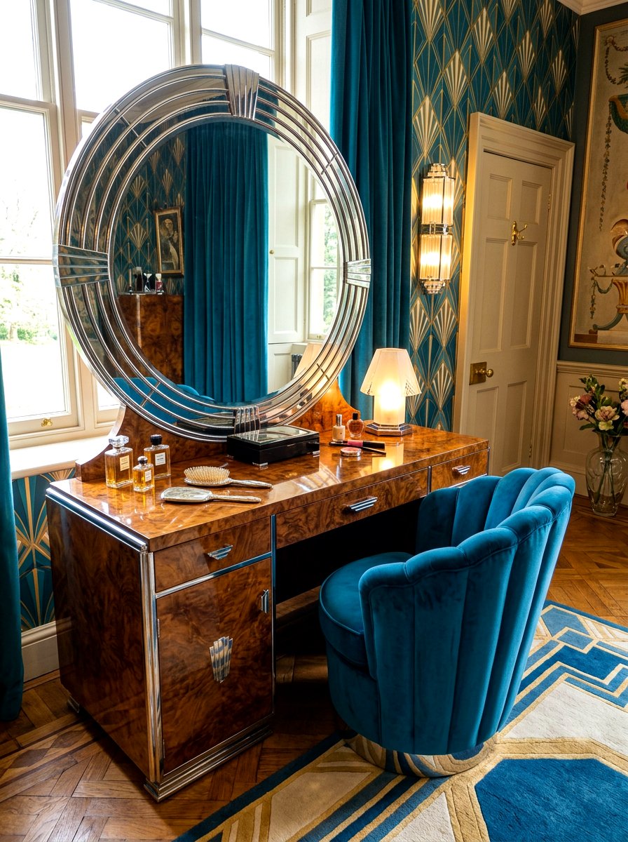Art Deco Dressing Table - 30 dressing table ideas