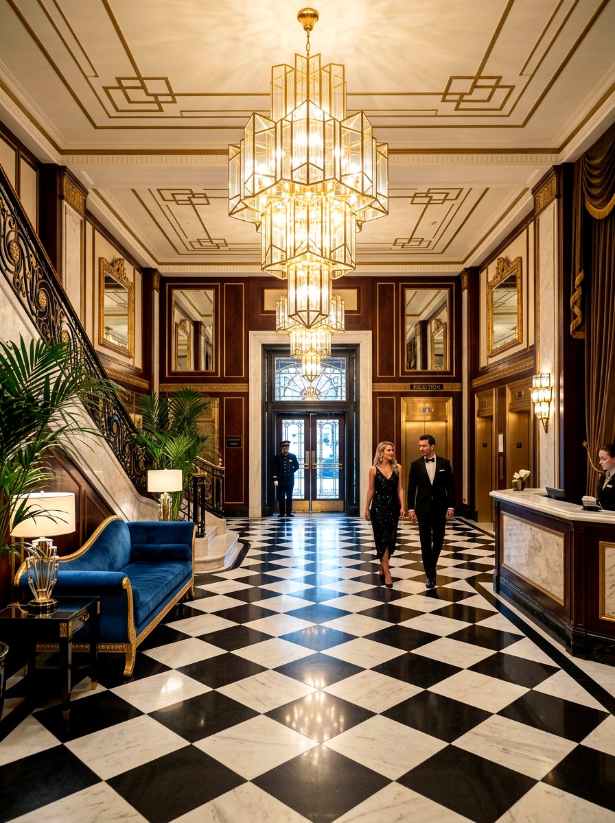 Art Deco Entryway Lighting - 30 foyer chandelier ideas