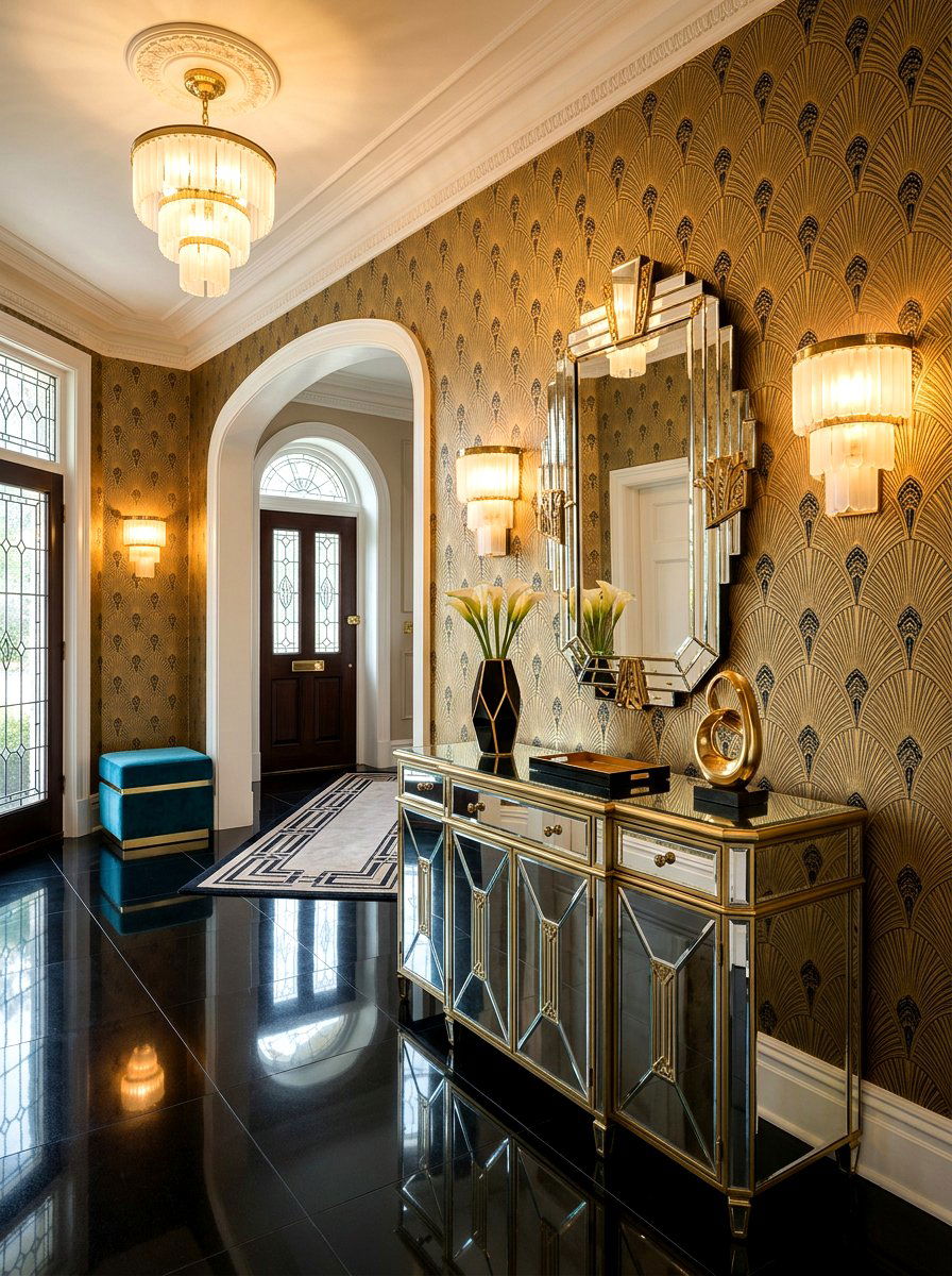 Art Deco Entryway - 30 classic entryway ideas