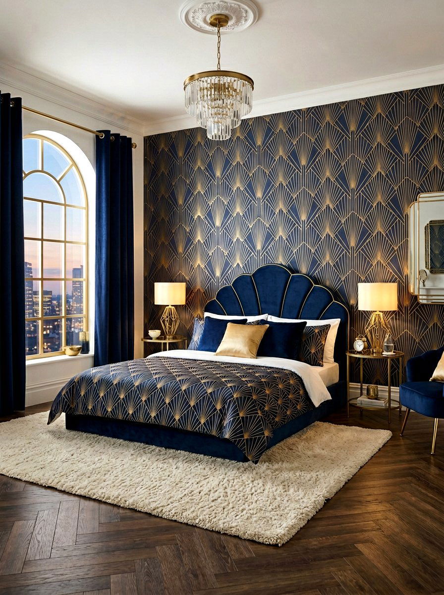 Art Deco Floor Bed - 30 floor bed bedroom ideas