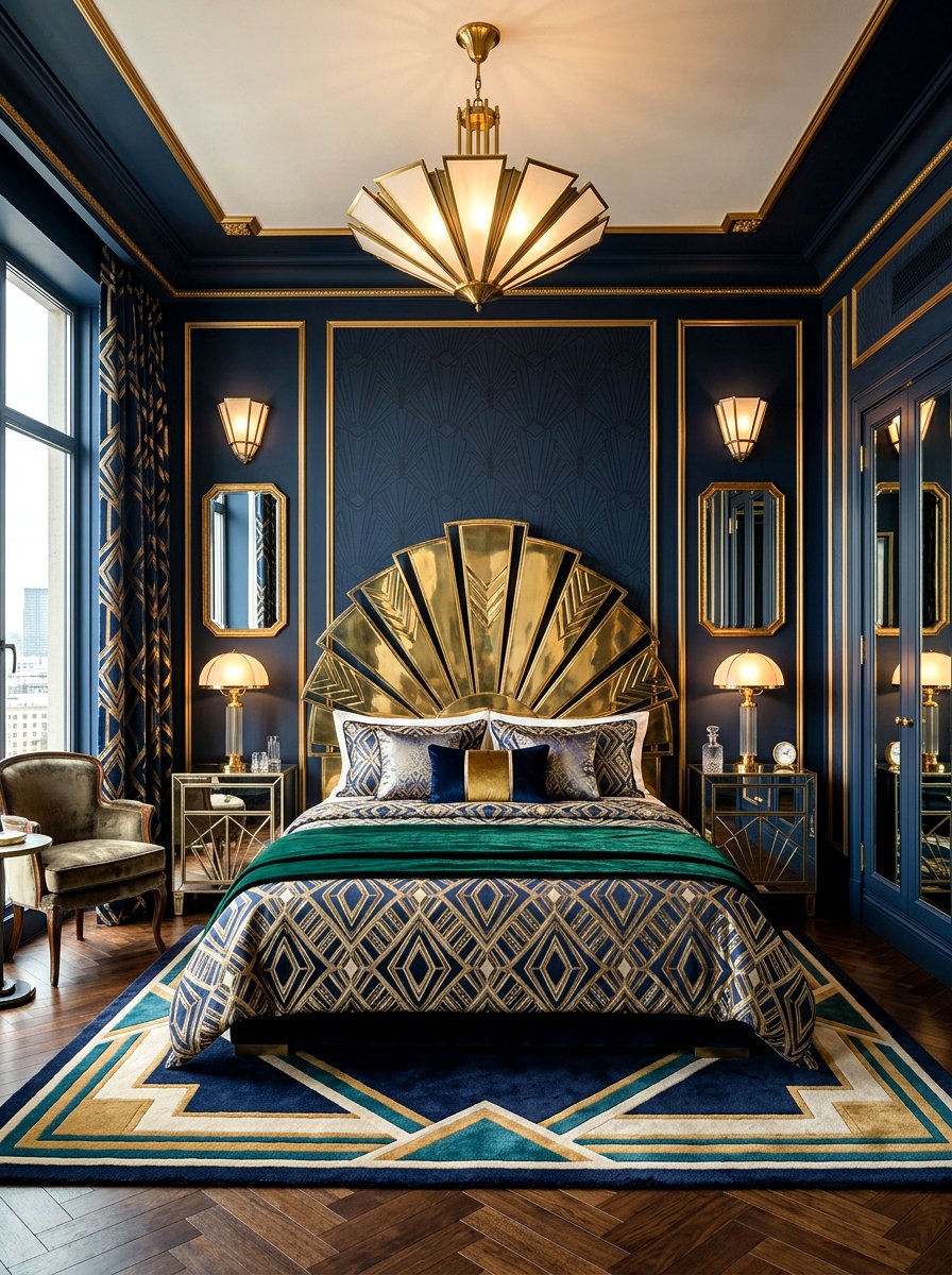 Art Deco Luxury Bedroom - 30 luxury bedroom ideas