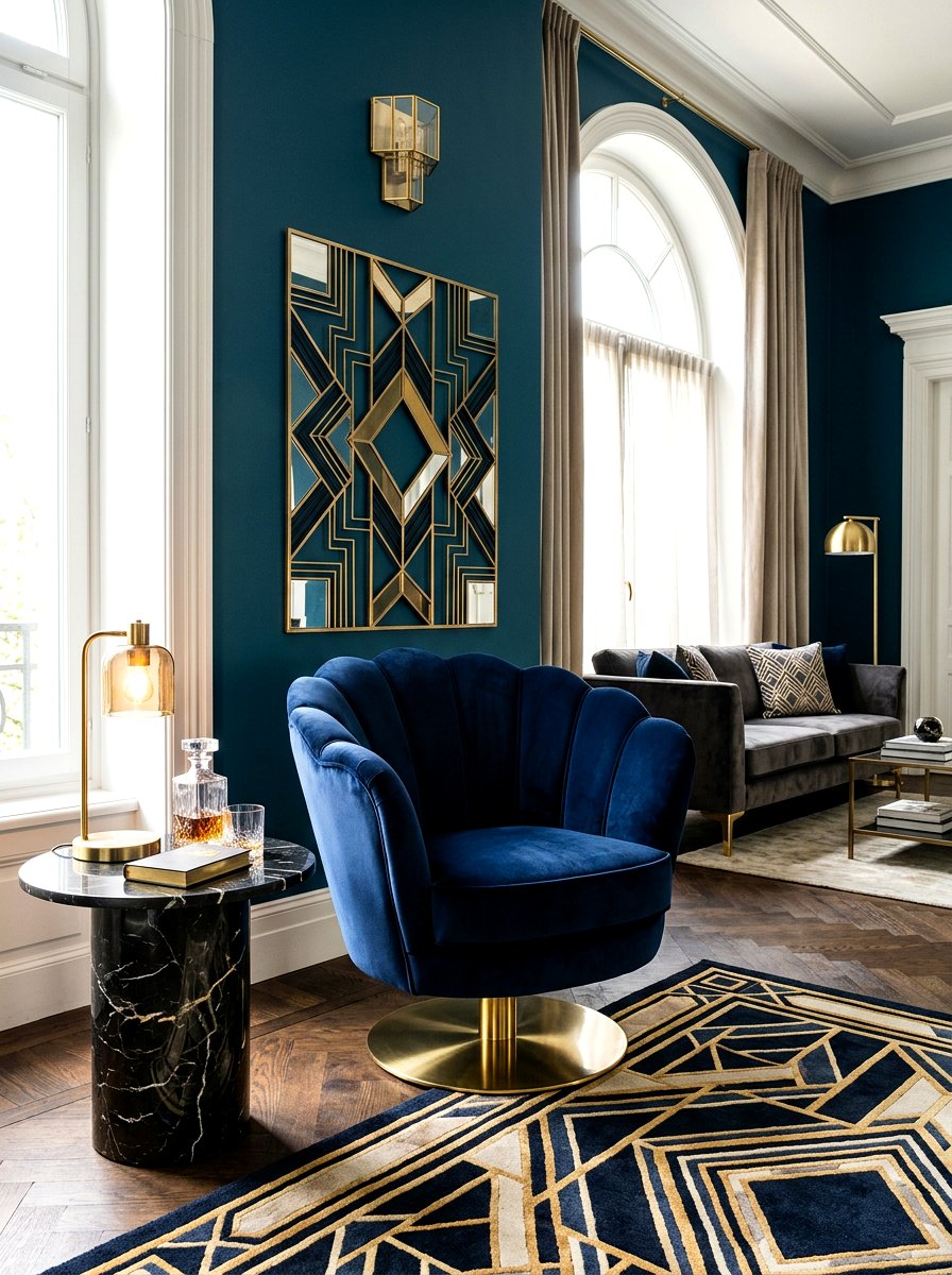 Art Deco Swivel Chair Living Room - 30 swivel accent chair living room ideas