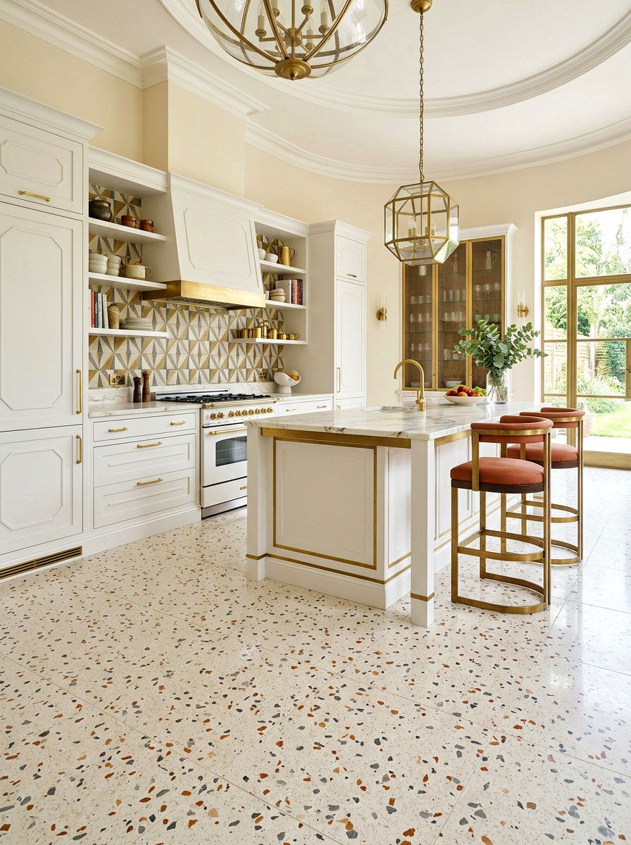 Art Deco Terrazzo Flooring - 30 art deco home ideas