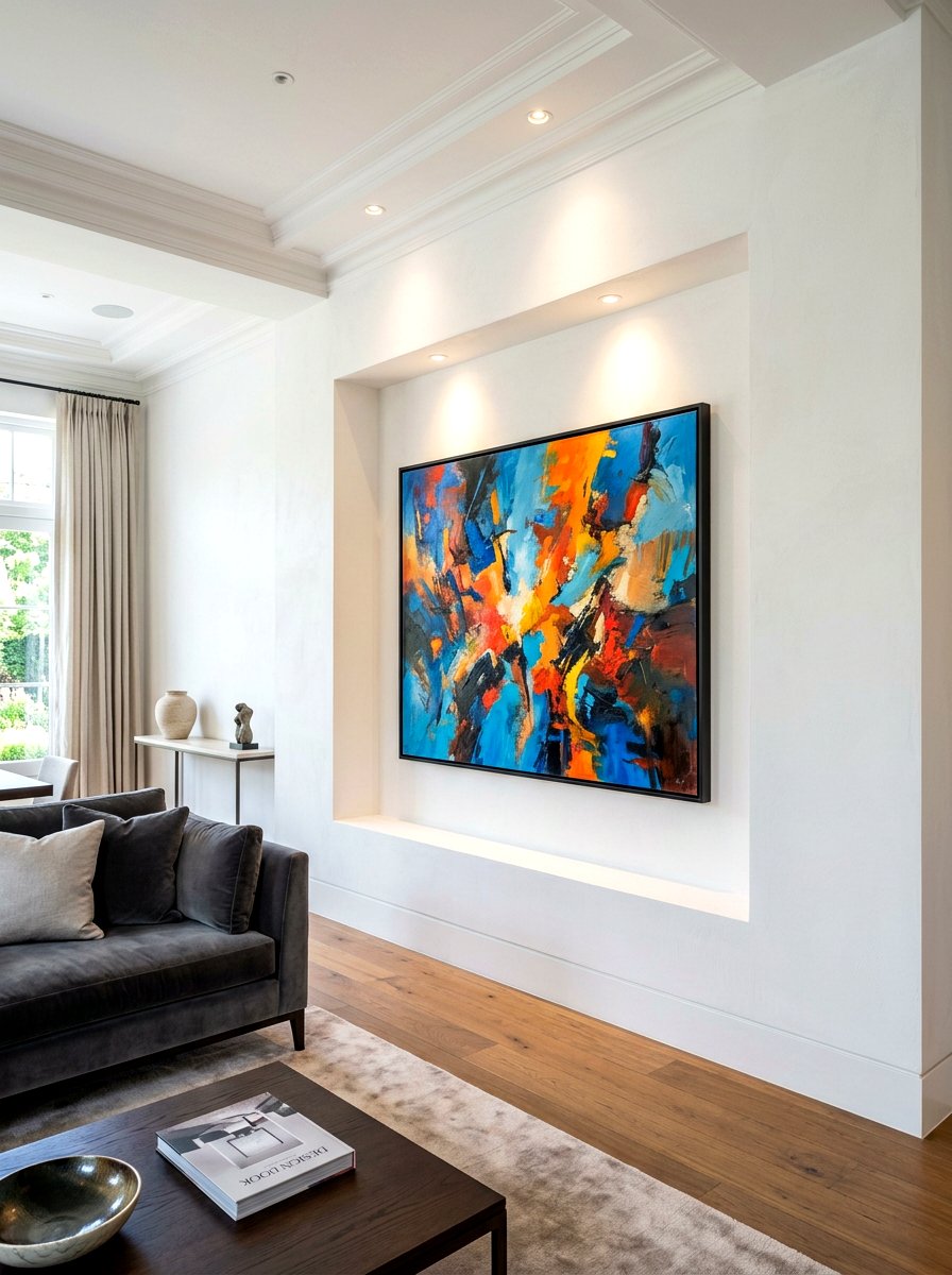 Art Gallery Niche - 30 niche shelf styling ideas