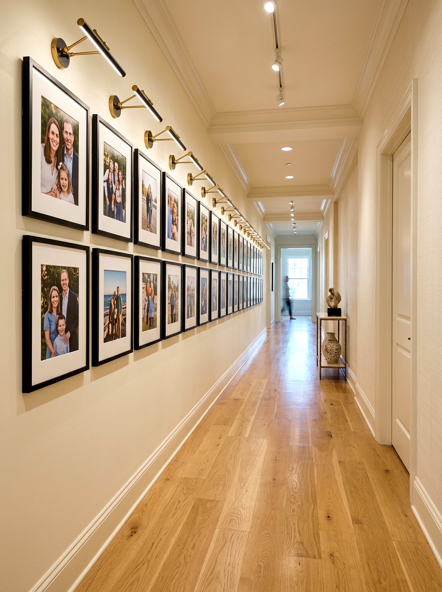 Art Gallery Wall Light - 30 picture light ideas