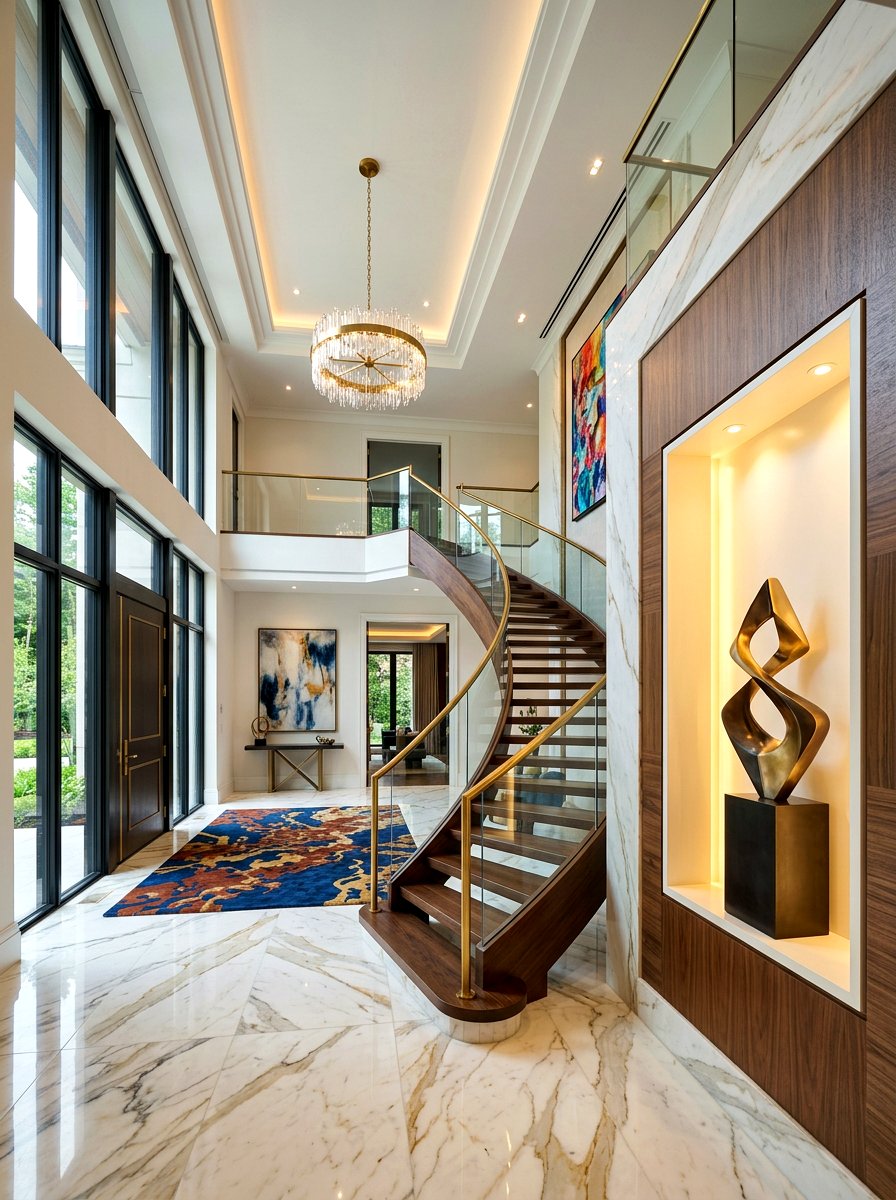 Art Niche - 30 two story foyer ideas