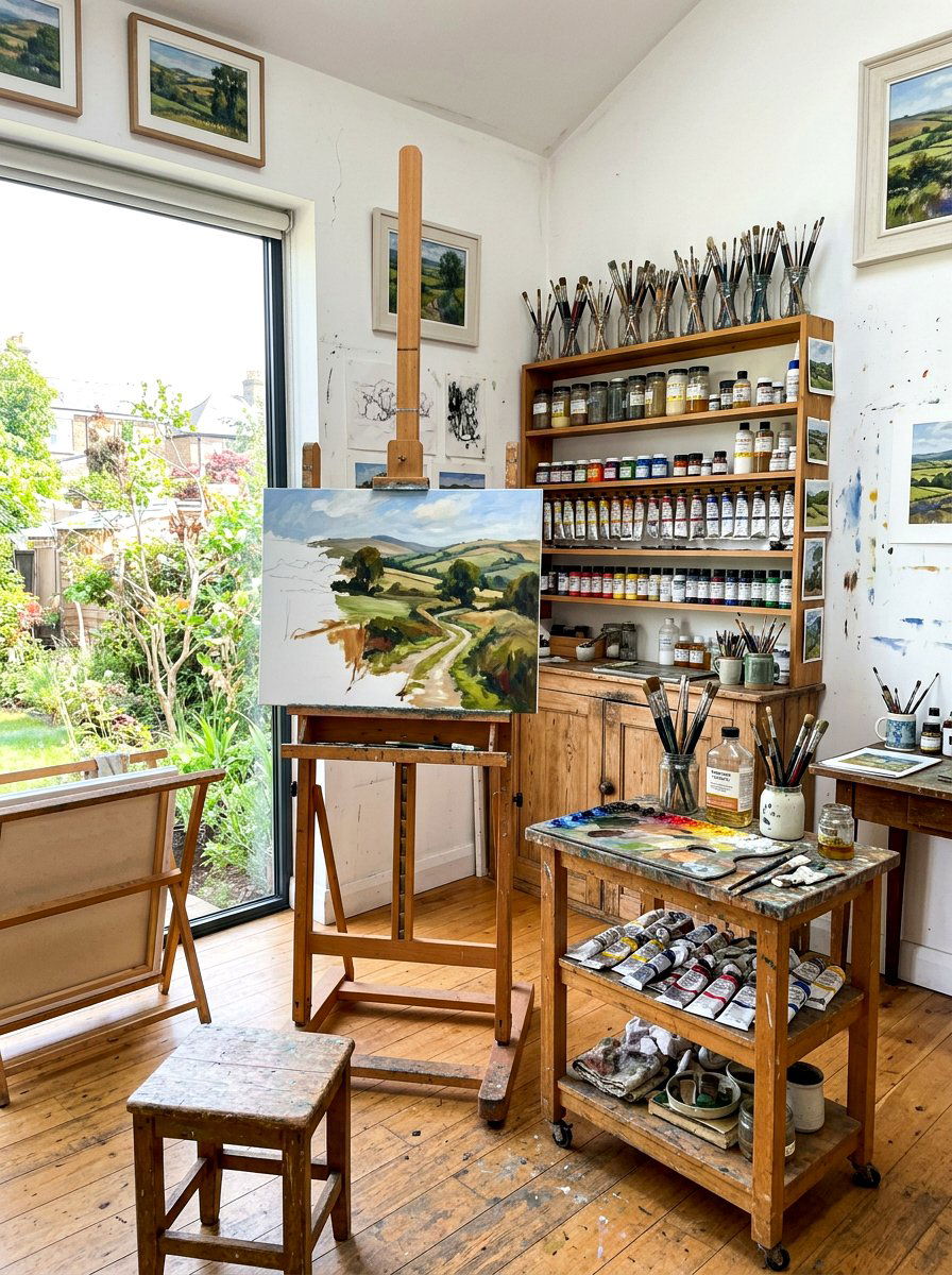 Art Studio - 30 hobby room ideas