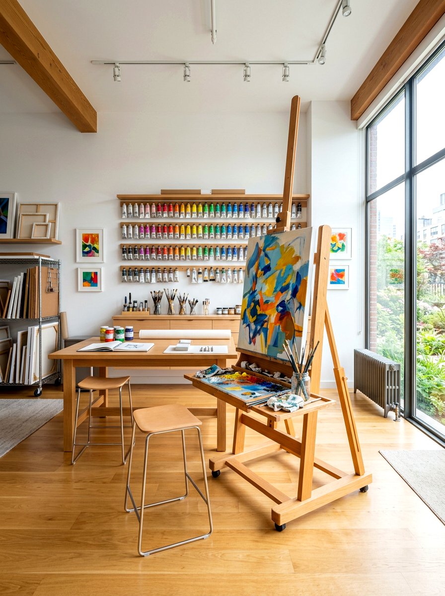 Art Studio - 30 hobby rich home ideas
