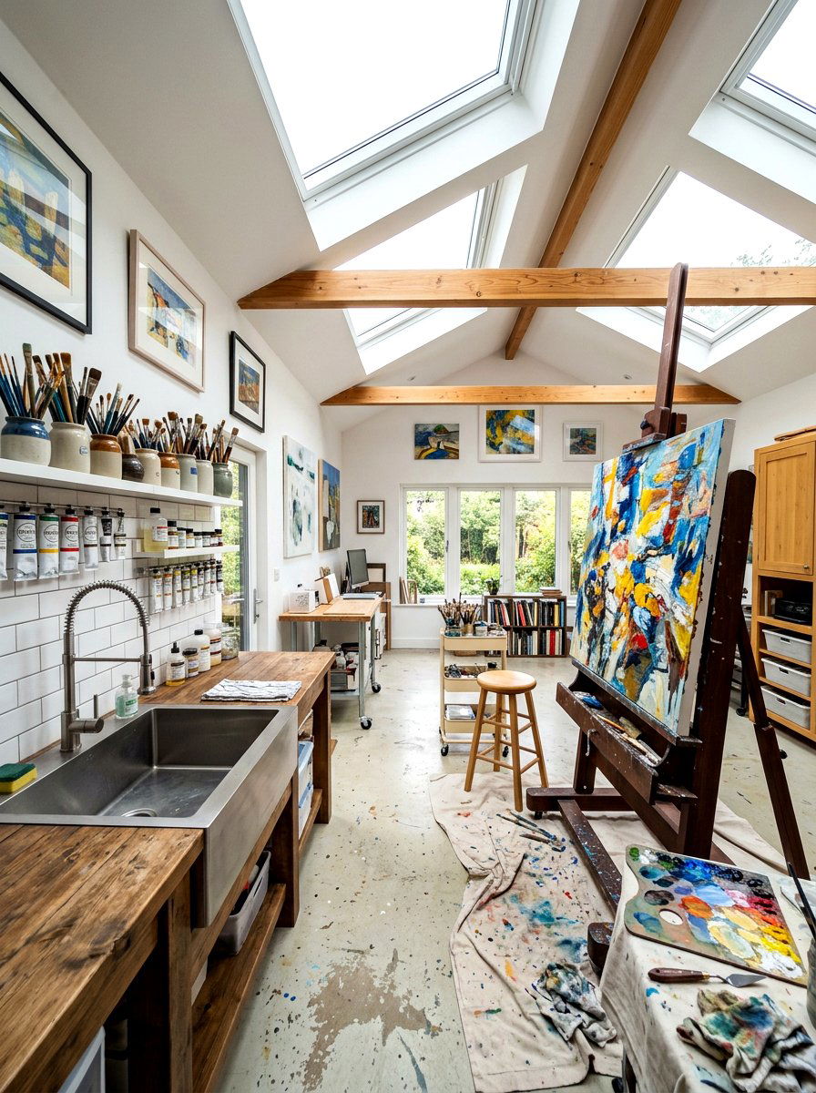 Art Studio - 30 craft room ideas