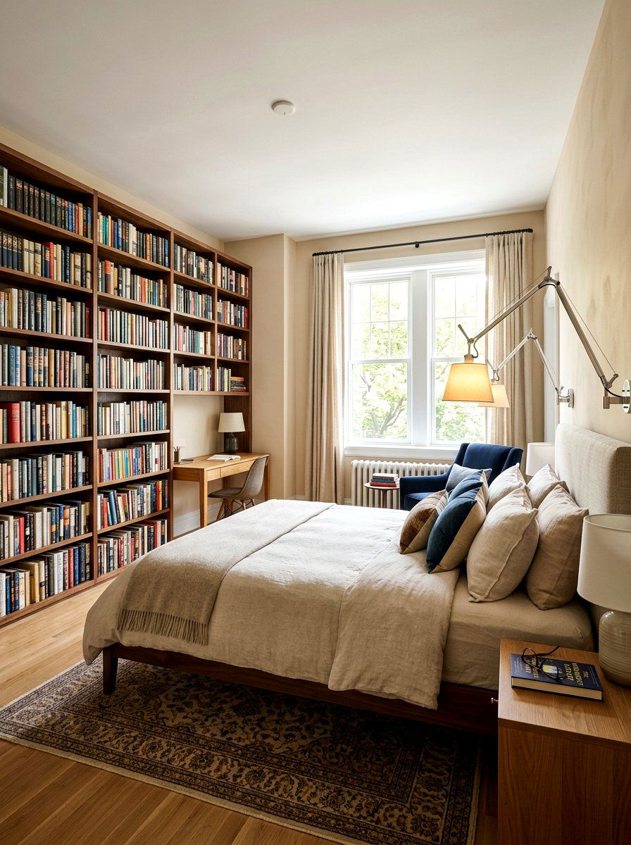 Articulating Sconce - 30 bedside wall sconce ideas