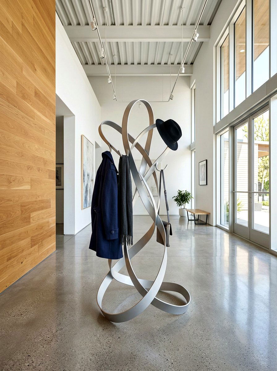 Artistic Sculptural Coat Stand - 30 coat rack ideas