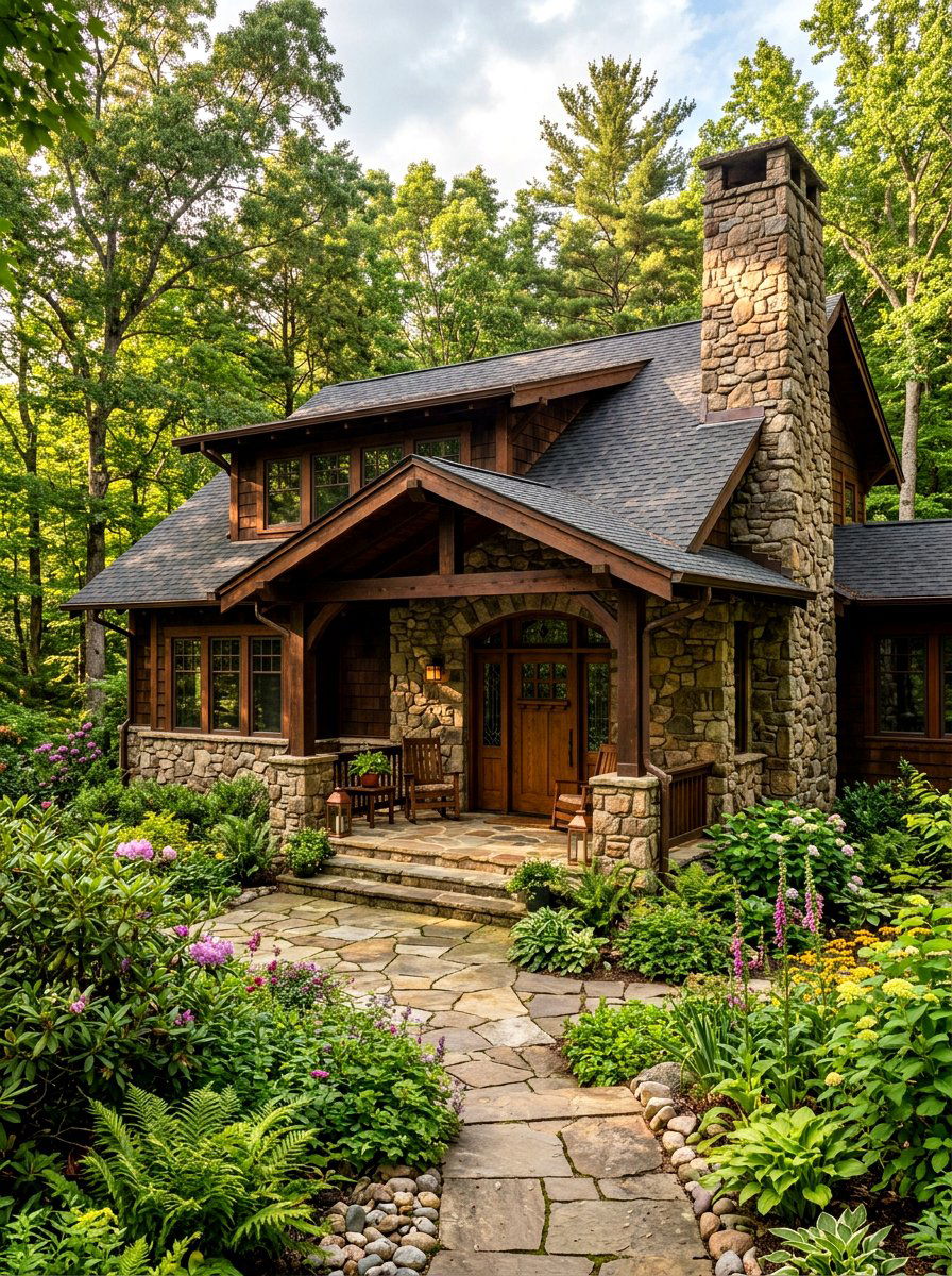 Arts and Crafts Stone - 30 heritage exterior ideas