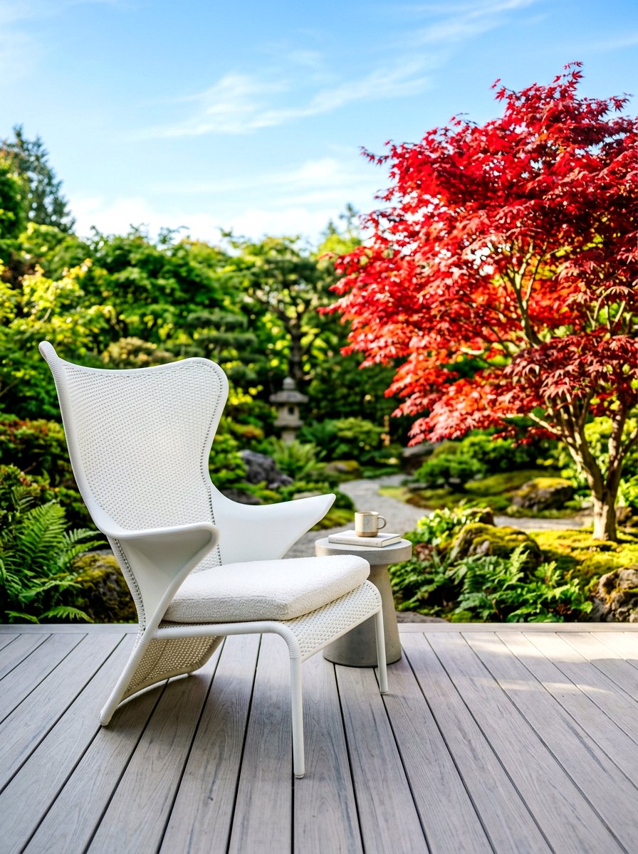 Asymmetrical Garden Chair - 30 sculptural outdoor furniture ideas