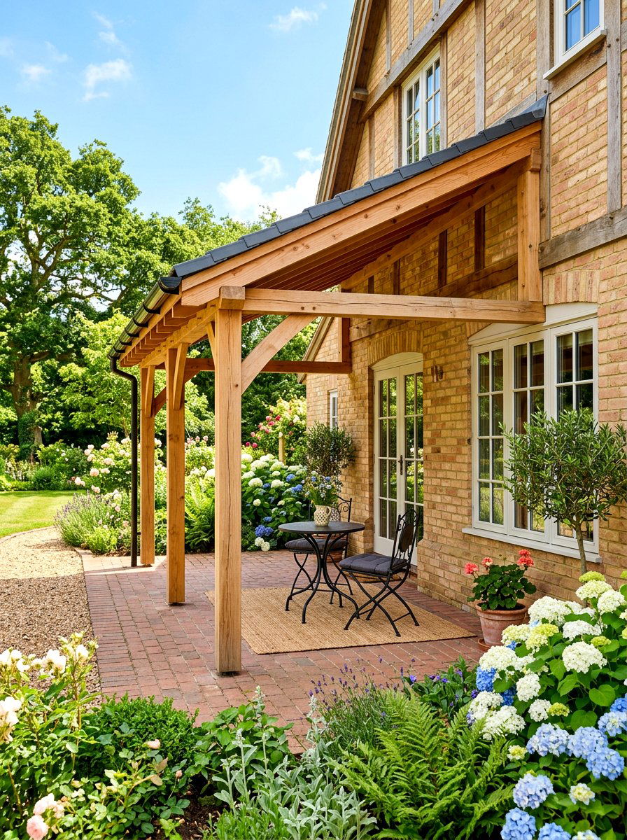 Attached Lean To - 30 covered patio ideas