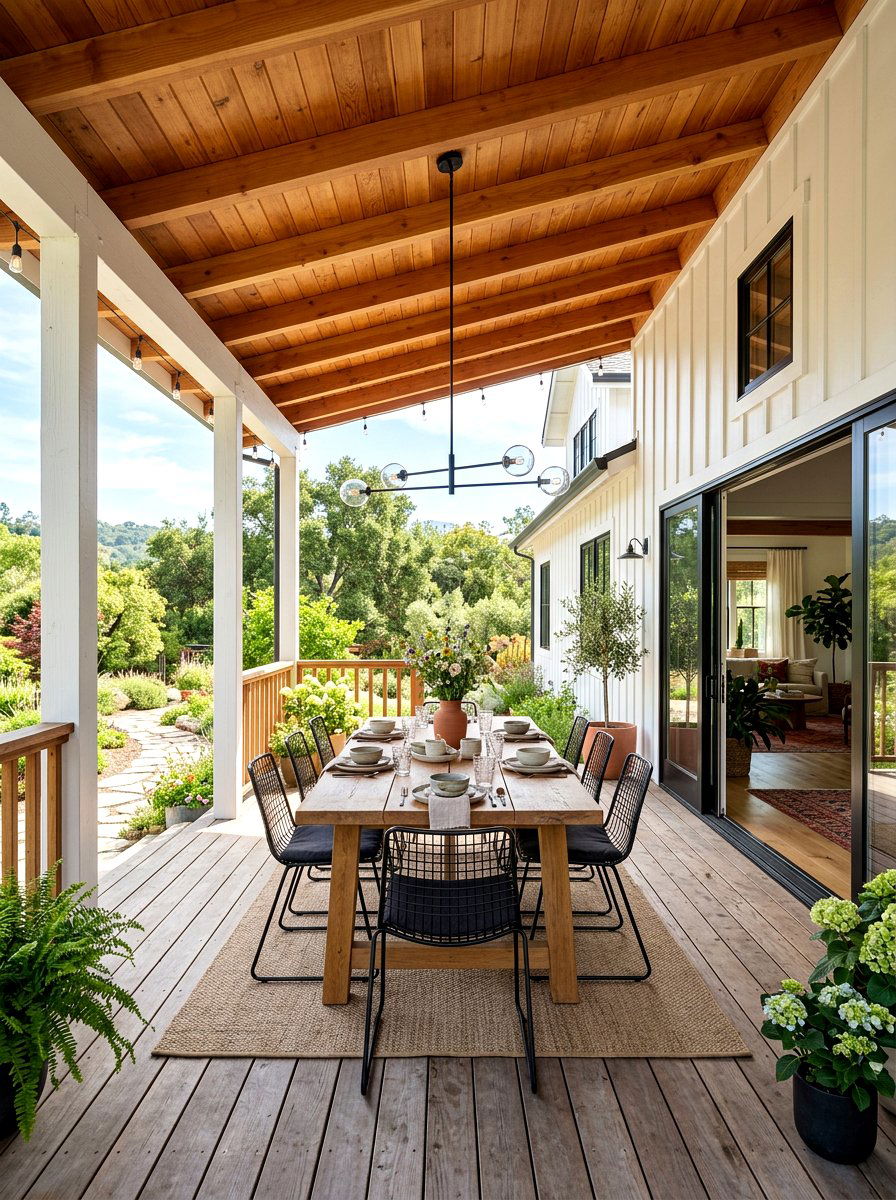 Attached Wood Patio Cover - 30 wood patio cover ideas