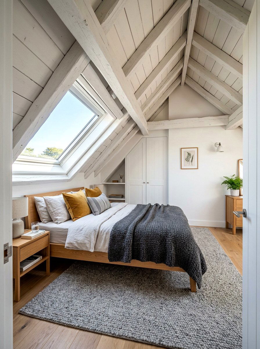 Attic Bedroom - 30 collected bedroom decor ideas