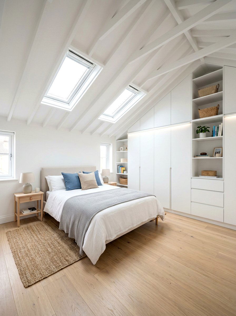 Attic Bedroom Built In Storage - 30 attic bedroom ideas