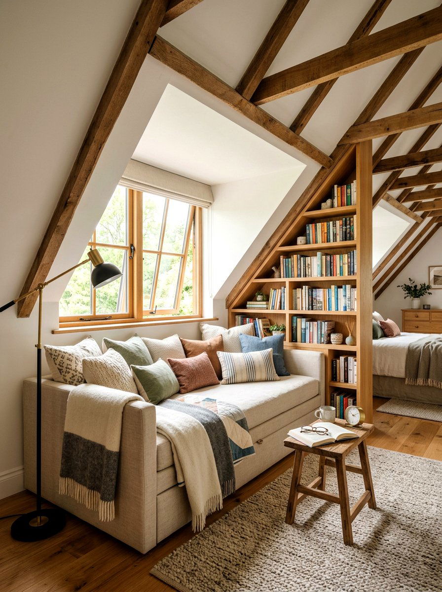 Attic Bedroom Reading Nook - 30 attic bedroom ideas