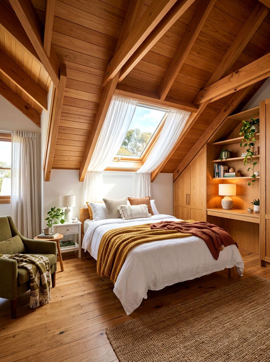 Attic Bedroom Retreat - 30 cozy bedroom ideas