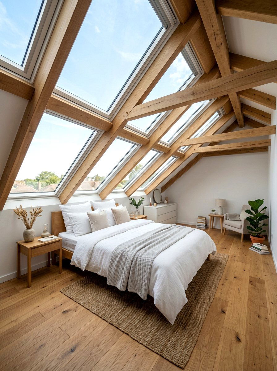Attic Bedroom With Skylights - 30 attic bedroom ideas