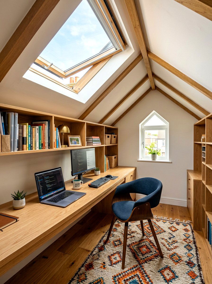 Attic Closet Office - 30 cloffice ideas